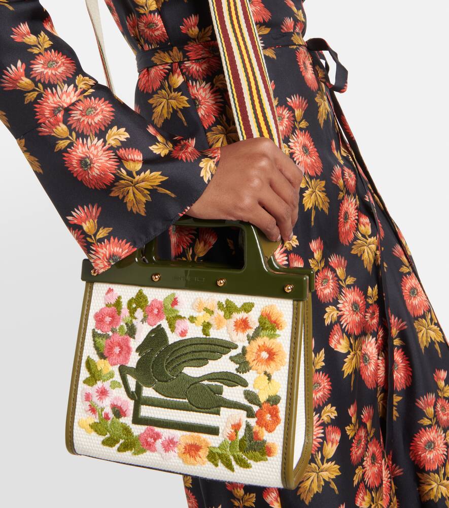 Etro Love Trotter Mini embroidered tote bag