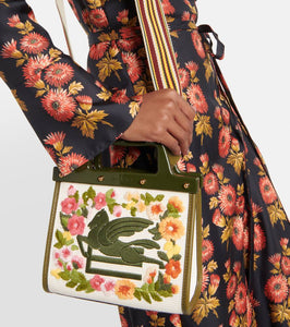 Etro Love Trotter Mini embroidered tote bag