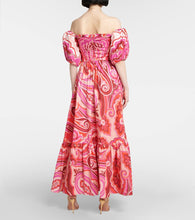 Etro Paisley cotton-blend midi dress