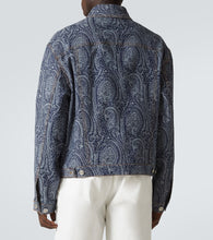 Etro Paisley denim jacket