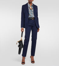 Etro Paisley jacquard cotton blazer