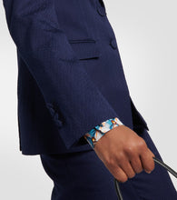 Etro Paisley jacquard cotton blazer