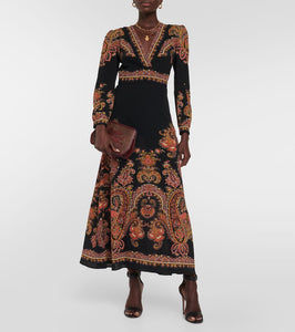 Etro Paisley midi dress