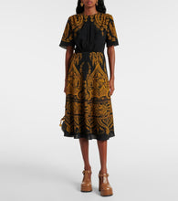 Etro Paisley midi dress