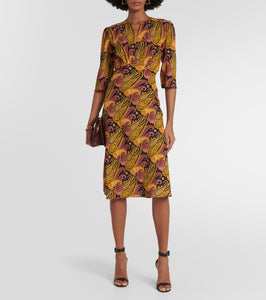 Etro Paisley midi dress