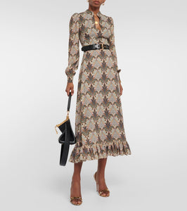 Etro Paisley midi dress