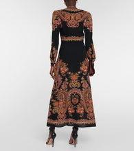 Etro Paisley midi dress