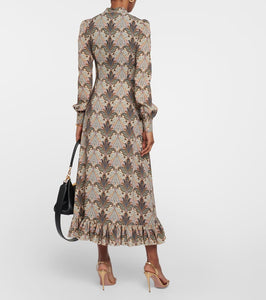 Etro Paisley midi dress
