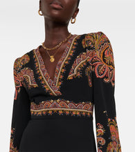 Etro Paisley midi dress