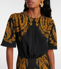 Etro Paisley midi dress