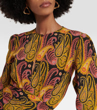 Etro Paisley midi dress