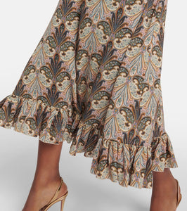 Etro Paisley midi dress