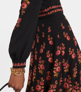 Etro Paisley midi dress