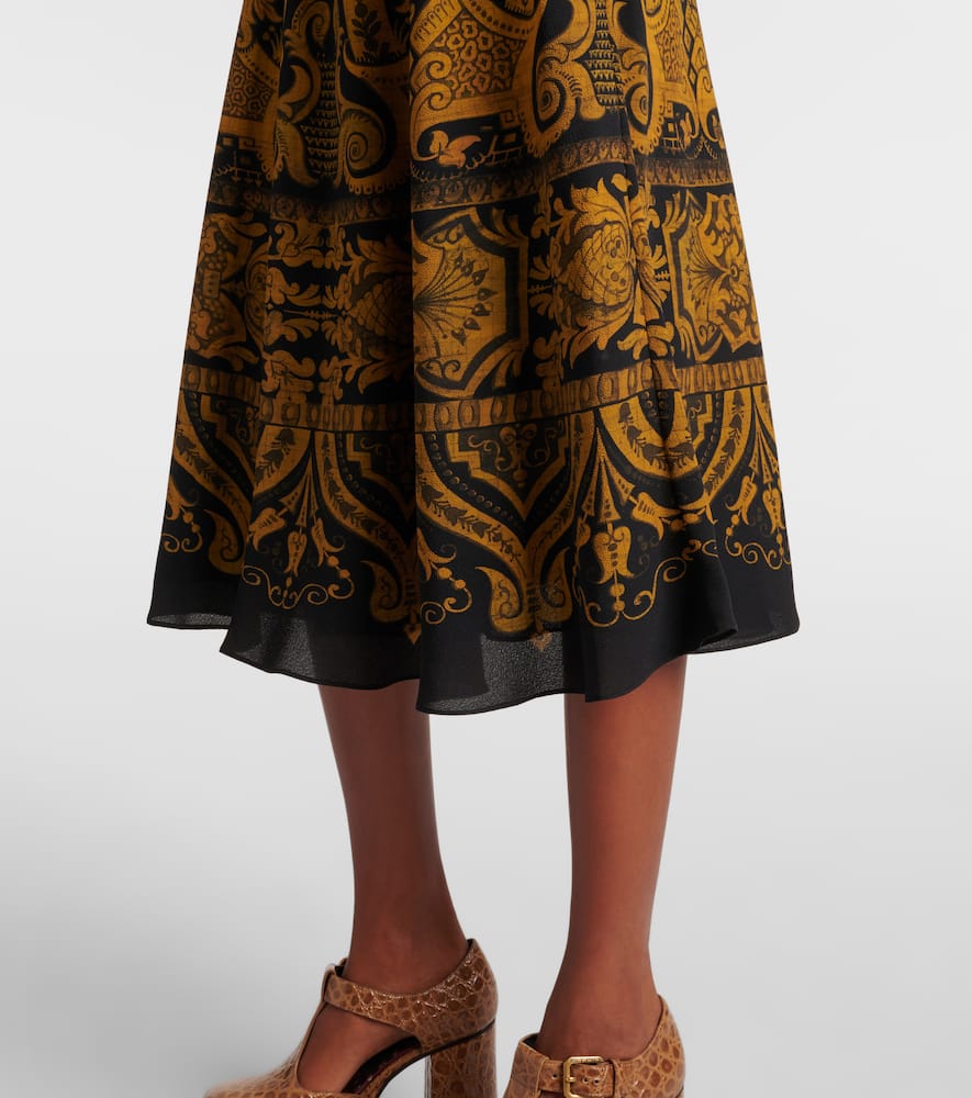 Etro Paisley midi dress