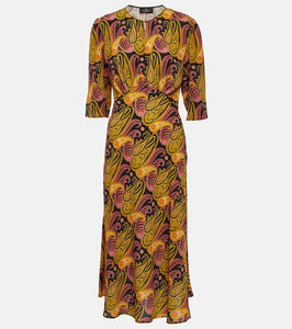Etro Paisley midi dress