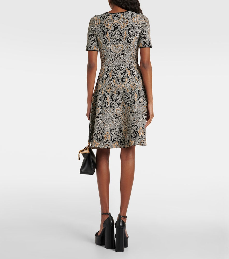 Etro Paisley printed minidress