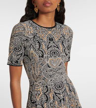 Etro Paisley printed minidress