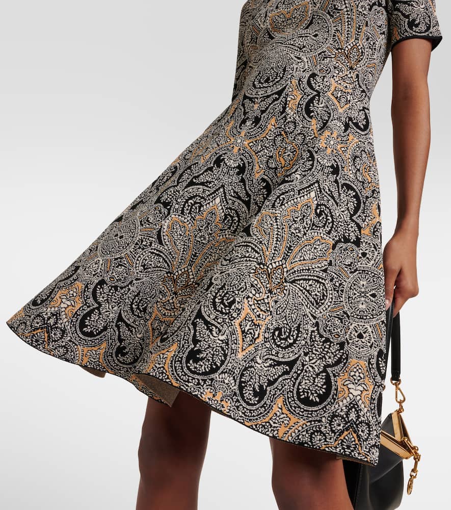 Etro Paisley printed minidress