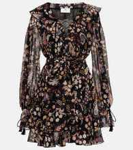 Etro Paisley silk-blend minidress