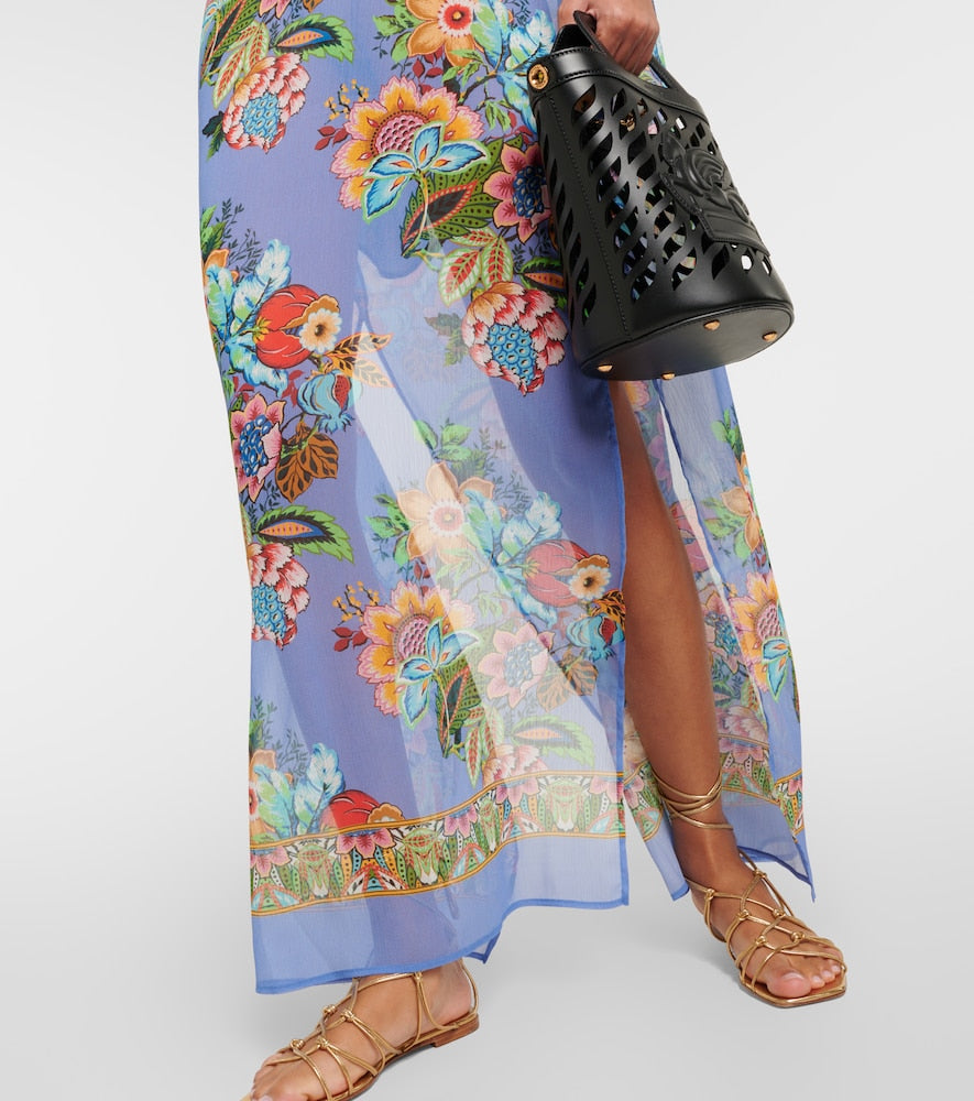 Etro Printed beach cover-up