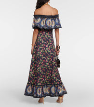 Etro Printed cotton-blend maxi dress