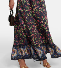 Etro Printed cotton-blend maxi dress
