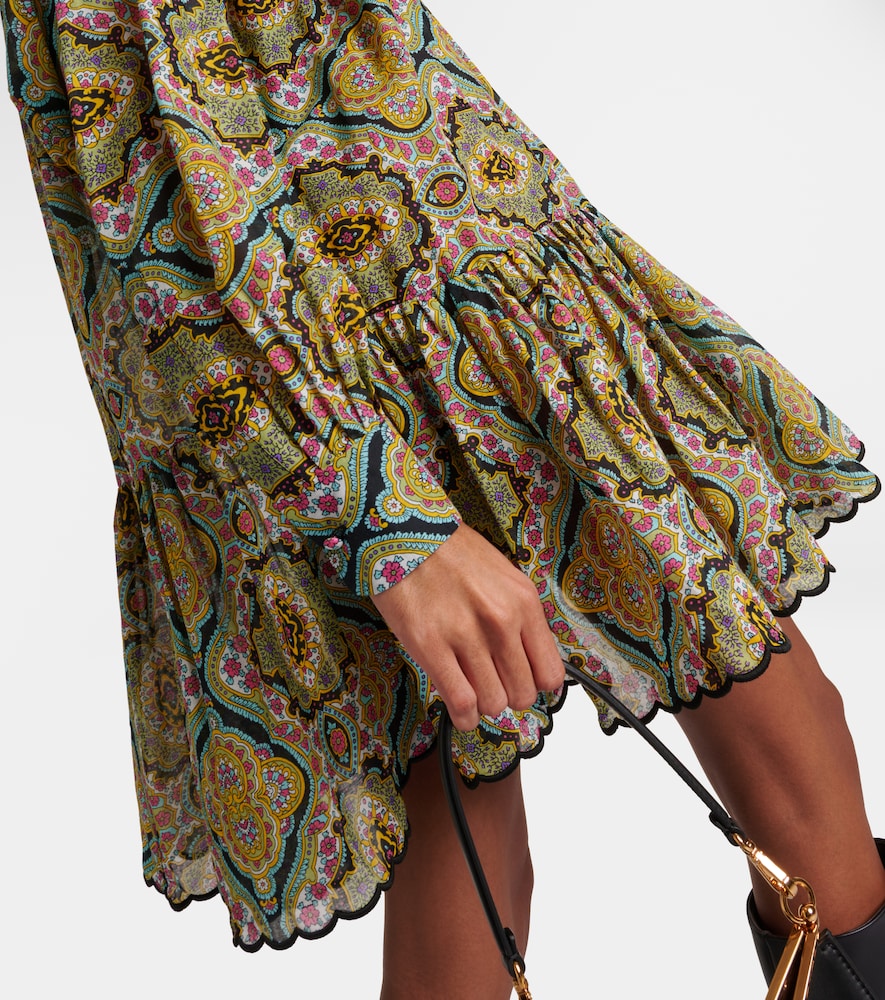 Etro Printed cotton shirt dress