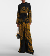Etro Printed  jersey gown