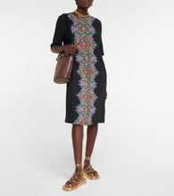 Etro Printed jersey tunic dress