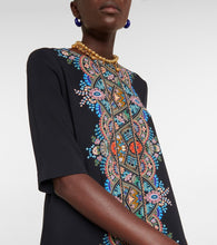Etro Printed jersey tunic dress