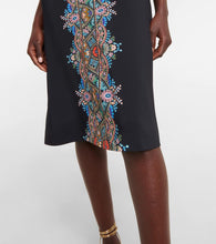 Etro Printed jersey tunic dress