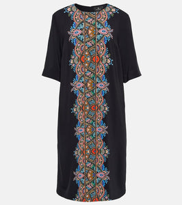 Etro Printed jersey tunic dress