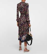 Etro Printed jersey wrap dress
