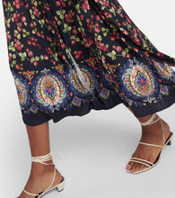 Etro Printed jersey wrap dress