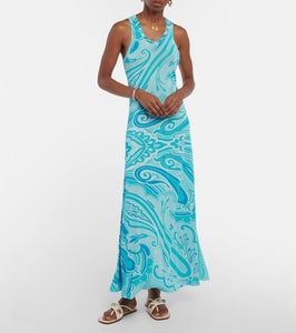 Etro Printed maxi dress