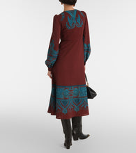 Etro Printed midi dress