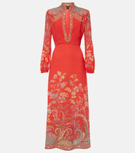 Etro Printed midi dress. Etro 印花中长连衣裙