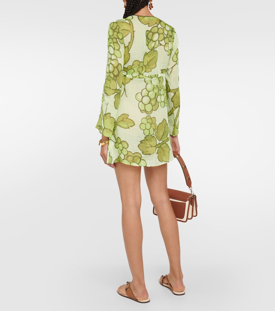Etro Printed ramie tunic