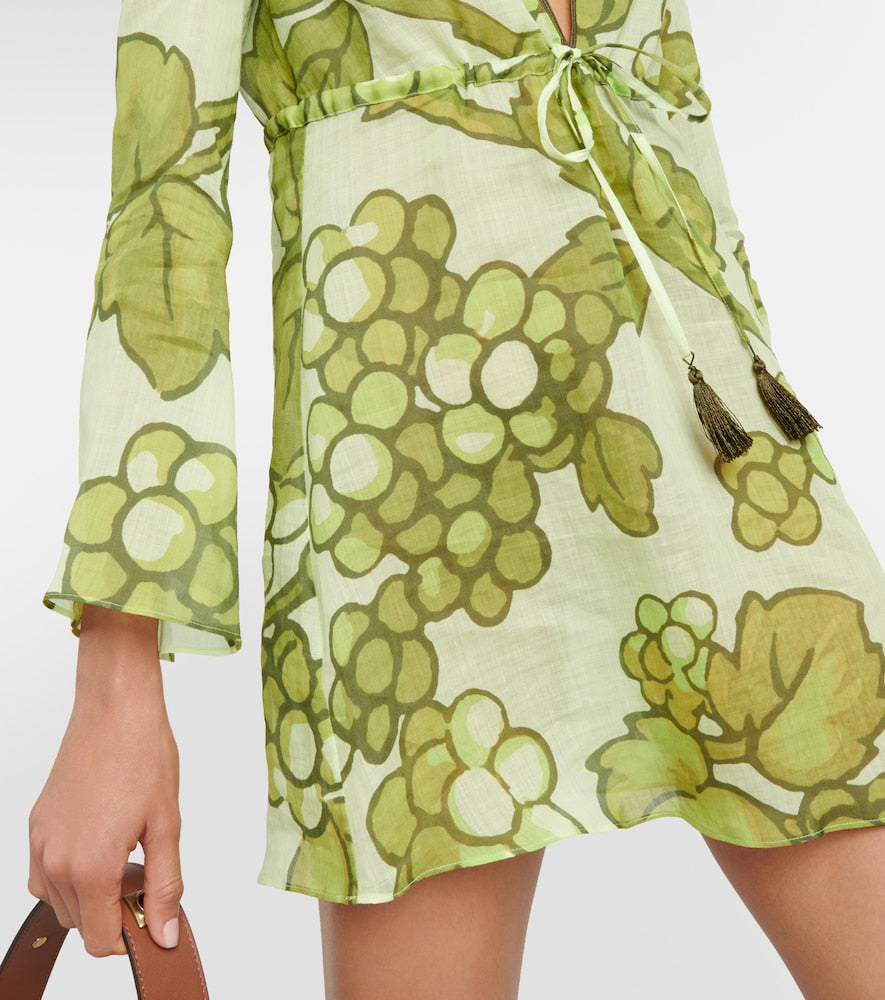 Etro Printed ramie tunic