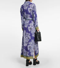 Etro Printed shirt midi dress