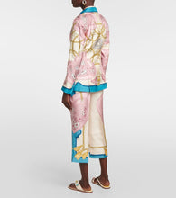 Etro Printed silk blazer