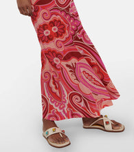 Etro Printed silk gown