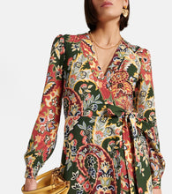 Etro Printed wrap dress