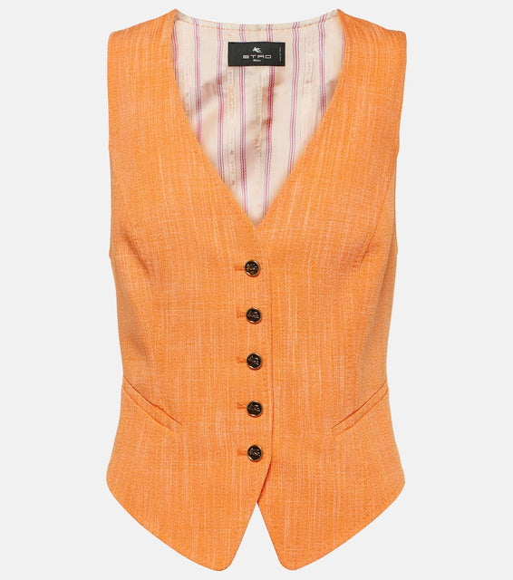 Etro Single-breasted vest