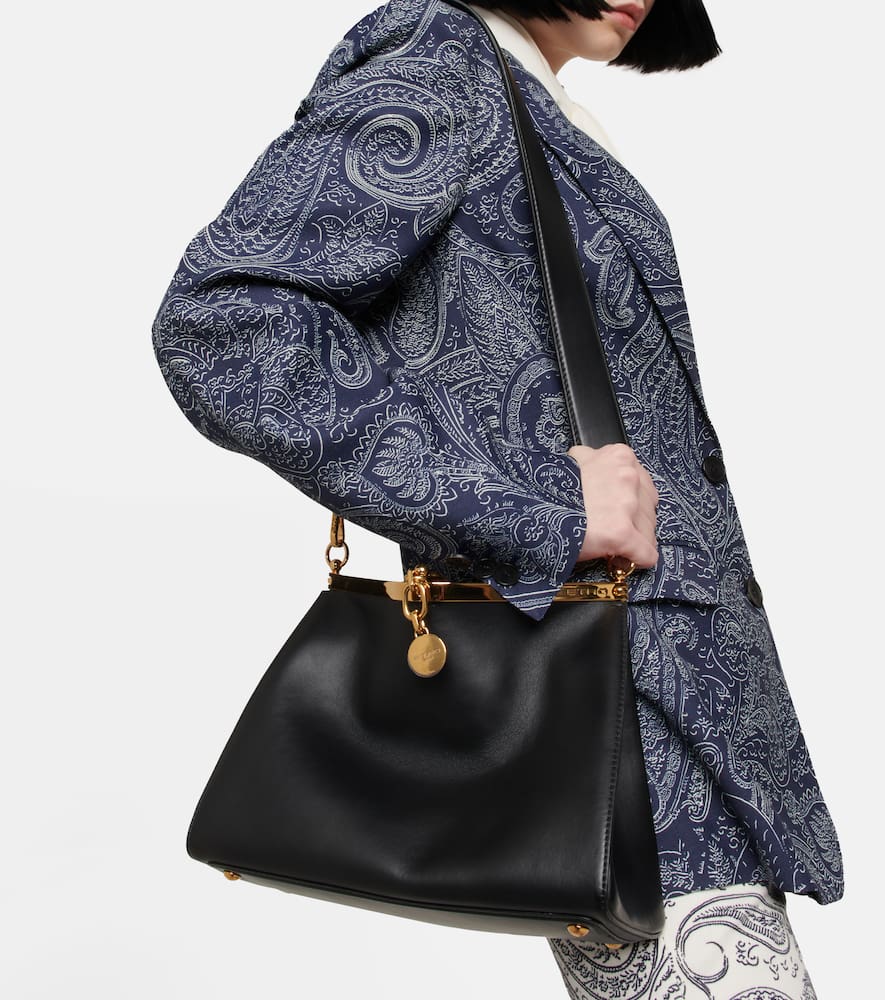 Etro Vela Medium leather shoulder bag
