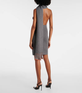 Etro Wool and cashmere-blend minidress
