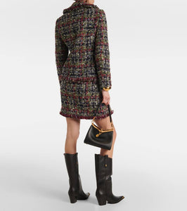 Etro Wool-blend tweed jacket