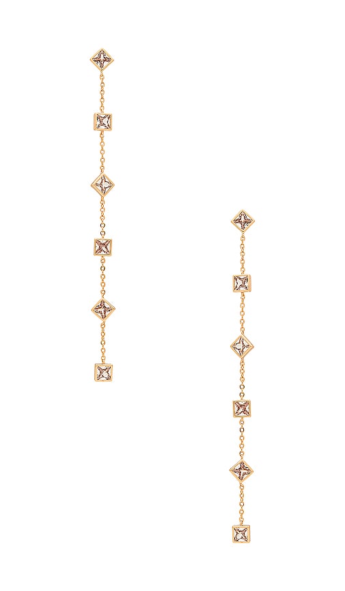 Ettika All in Earrings in Metallic Gold