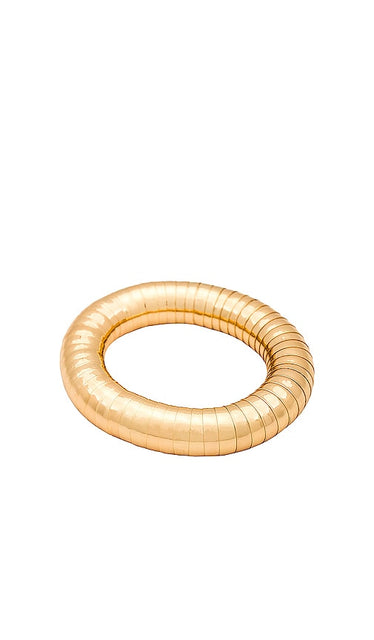 Ettika Bend Bracelet in Metallic Gold