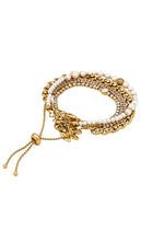 Ettika Chain Bracelet Set in Metallic Gold